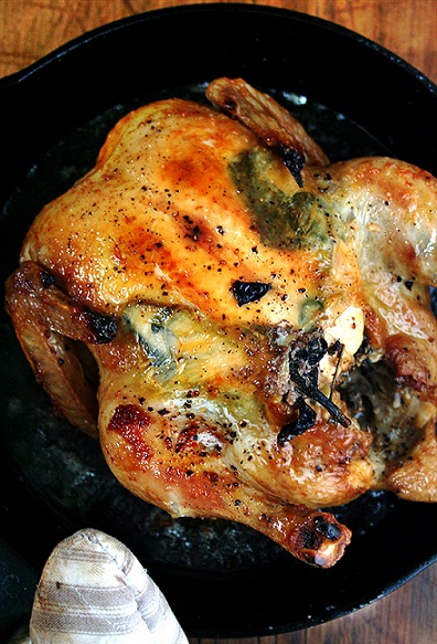 Cooked Zuni Roast Chicken